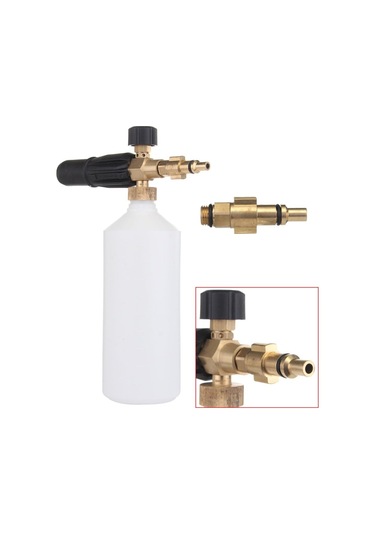 Springsun Yüksek Basınçlı Köpük Tabancası - Evrensel Hızlı Çıkarılır Oto Yıkama Aksesuarı