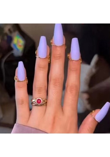 Youtek 10 Adet Yeniden Kullanılabilir Ayarlanabilir Metal Tırnak Yüzükleri - Pratik Dıy Tırnak Aksesuarı