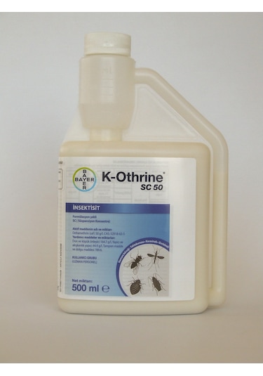 Bayer K-Othrine SC 50 Genel Haşere İlacı 500 ML