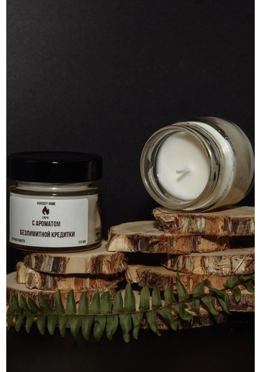 Vorobey Home "sınırsız Kredi Kartı" Kokulu Mum 263625126 Beyaz