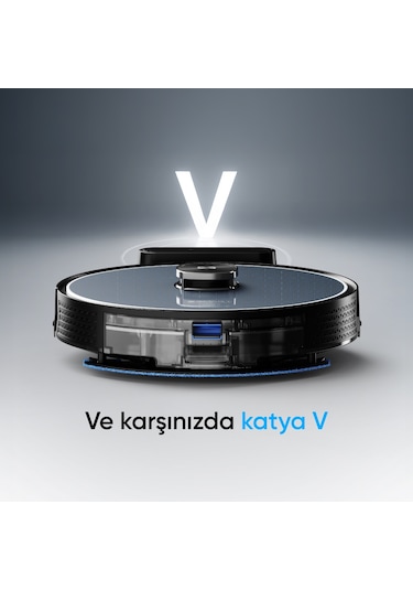 Şımart Katya V 15000pa 6400 MAH Yüksek Batarya Akıllı Robot Süpürge