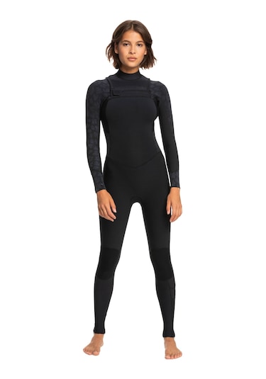 Roxy Roxy 4/3 Swell Series Fz Gbs Kadın Siyah Wetsuit Kvj0 Siyah
