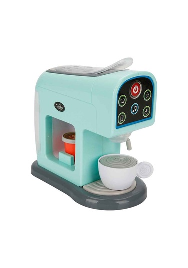 Little Chef Sesli ve Işıklı Kapsül Kahve Makinesi Mutfak  Seti