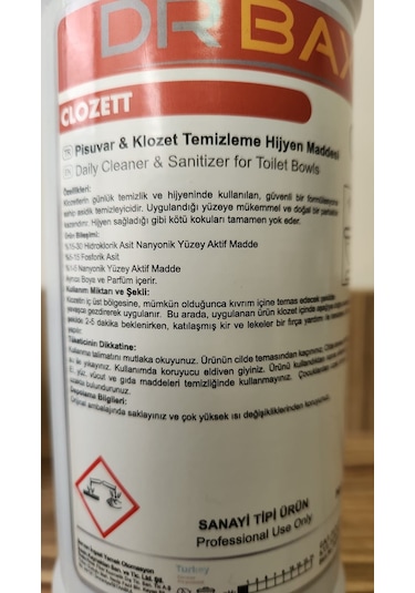 Dr.Baxi Pisuvar Klozet Temizleme Maddesi 1 KG