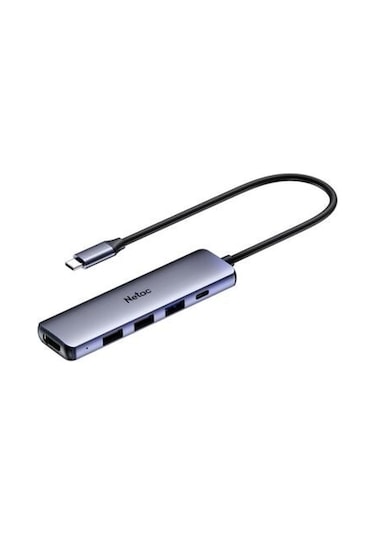 Netac Wf13 5-in-1 Type-c Media Docking Station Nt08wf13-30gr
