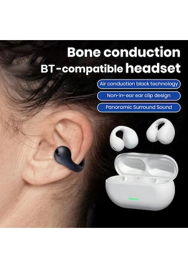 Singree Tw01 Kemik İletimli Bluetooth Kulaklık - Spor, Müzik Ve Oyun İçin Uyumlu İos/android 112 Karakter
