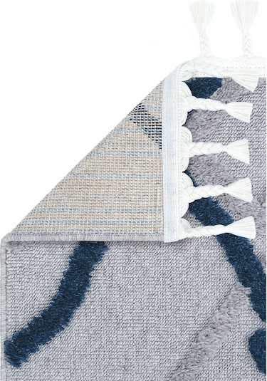 Cool Halı Palazzo Gri Mutfak Halısı Yumuşak Bukle Tezgah Önü Leke Tutmaz Kabartmalı İskandinav Halı