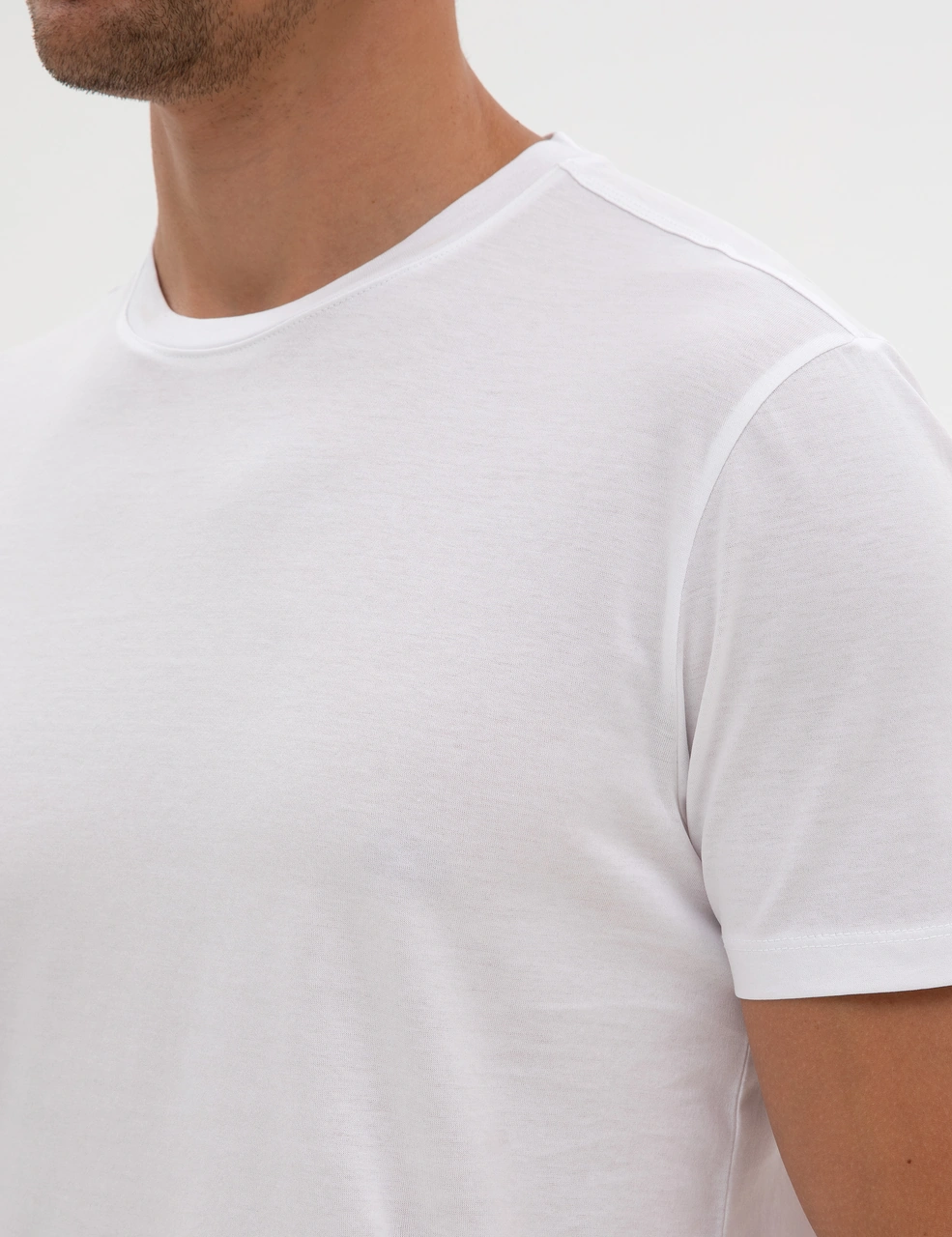 Pierre Cardin Erkek Beyaz Tişört Basic 50320102-vr013 Beyaz