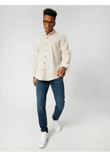 Loft Erkek Gömlek Bej Lf2027896 24kp69000047 P69101 Bej