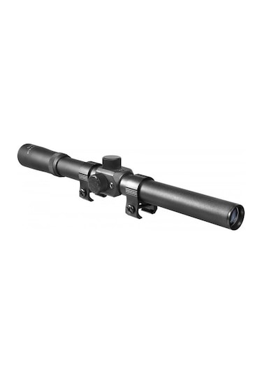 Nikula 4x20 Full Çelik / Tek Gözlü Dürbün Siyah