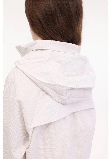 Lumberjack Rain 18kt36 5fx Kadın Rüzgarlik Ekru