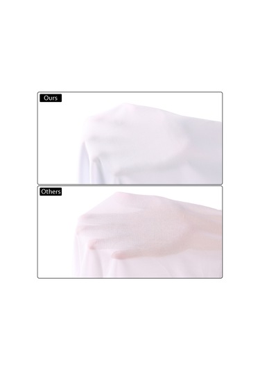 Ruicoo 120 İnç 16:9 Beyaz Projektör Perdesi - Çift Katlı Polyester, Taşınabilir Çanta Ve İğnelerle, Duvar Montajlı, Kirsiz Ve Katlanabilir