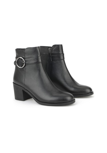 Ziya, Kadın Hakiki Deri Bot 1531020z301 Siyah 1531020z301 000 Siyah