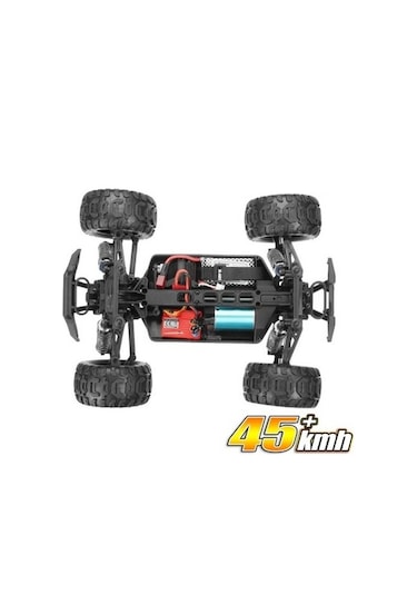 Haiboxing RC 1/16 Destroyer 45 KM + Sürat Uzaktan Kumandalı Model RC Model Araba RTR Elektrikli 4WD Brushless Fırçasız Truggy Truck Turuncu