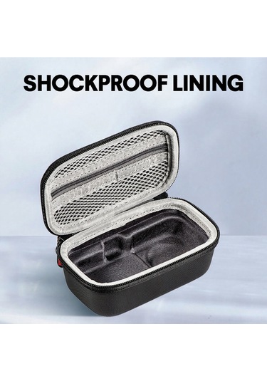 Yifomall Insta360 X3 Kamera Taşıma Çantası, Pu Malzeme, Siyah, El Kayışı Ve Karabiner İle, 14.5x8.5x7cm, Taşınabilir Koruyucu Kutu St-1111347 Siyah