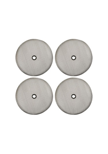 Homyl 4 Adet French Press Yedek Filtre Paslanmaz Çelik Örgü Ev Gümüş