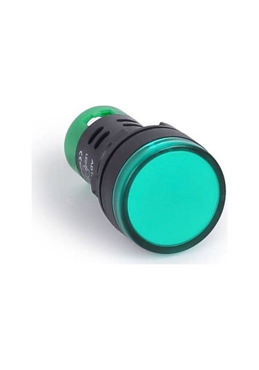 Momentum 22mm Led Sinyal Lambası 230VAC Yeşil MB3-EV936