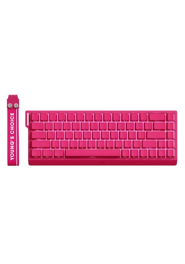Mchose Ace68 E-sport Rose Red %65 Hall Effect Uranus Manyetik Swi