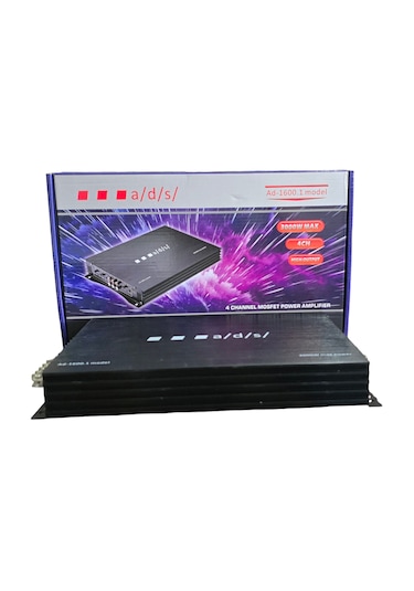 Ads Oto Anfi 3000w 4 Kanal Ads Ad-6000.4
