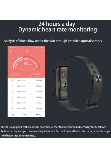 Cbtx B1 0.96" Akıllı Saat (İthalatçı Garantili)