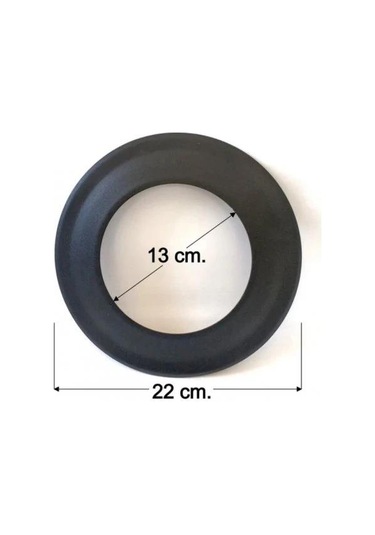 0,40 Mm Mat Siyah Soba Boru Aynası