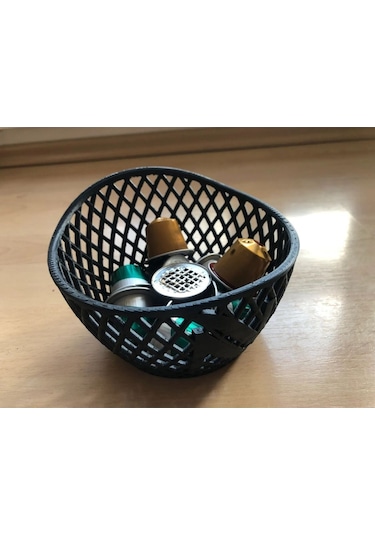 Nespresso Kapsül Tutucu, Nespresso Kapsül Sepeti, Nespresso Pot