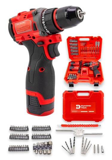 Dynamic Tech DT-716 Kömürsüz Şarjlı Darbeli Matkap