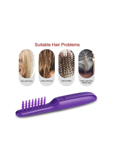 Yystore Tarak Electric Detangling Islak Ve Kuru Elektrikli Saç Yumuşatma Fırçası