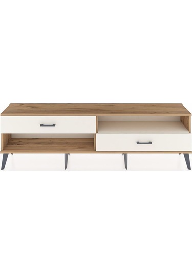 Arges Tv Ünitesi Tek Raflı 2 Çekmeceli 176x30x51 Çam-aytaşı/aytaşı Aytası/aytası