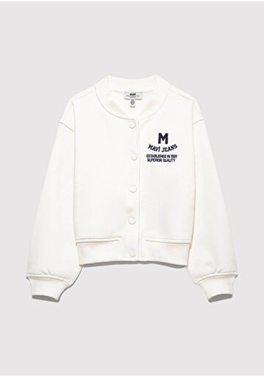 Mavi Kırık Beyaz Kız Çocuk Sweatshirt M7s10086-70057 Kırık Beyaz