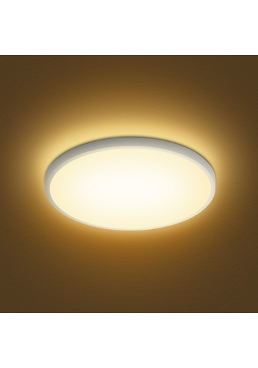 Ximistore9 Yüksek Parlaklıklı 24w Led Tavan Aydınlatma - 6500k Beyaz Işık Beyaz