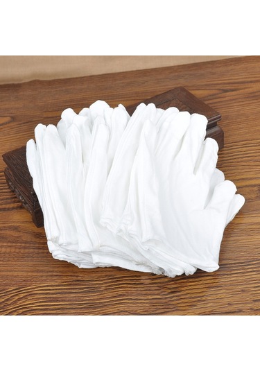 Sones 12 Çift Saf Pamuklu İş Eldiveni, Orta Kalınlıkta Beden: Xl