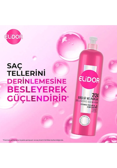 7/24 Şekillendirici Saç Bakım Kremi Güçlü Ve Parlak 240 Ml X2