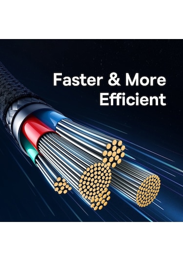 Pazly Veri Uzunluk:2m Type-c Seri Şarj Pin Kırılmaz Kablosu, Hızlı Baseus 8 20w - Ei