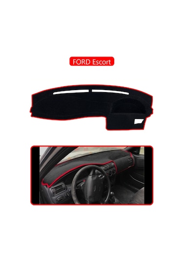 Ford Escorttorpido Koruma Halısı Kırmızı Kenar
