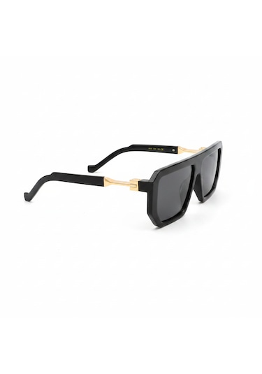 Glazento Siyah Shield Model Unisex Güneş Gözlüğü