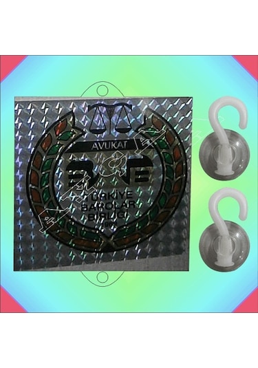 Barolar Birliği Avukat Vantuzlu Araç Stikiri Jan Janli Çok Renkli