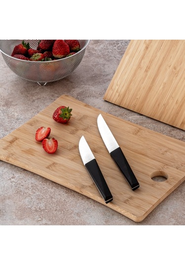 Emsan Black 5 Parça Bıçak Seti siyah