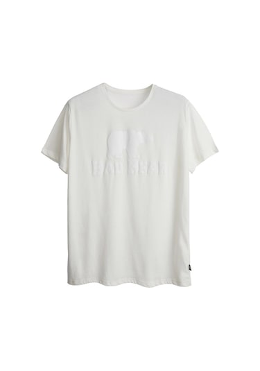 Bad Bear Erkek Tişört Bad Bear Tee-21885 Beyaz