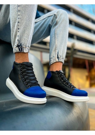 Ch258 Gbt Roma Colourful Erkek Bot Sıyah/sax Mavı Çok Renkli