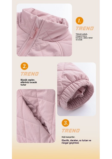 Kadın Retro Günlük Beyzbol Ceketi Sıcak Elmas Desenli Pamuklu Mont Siyah