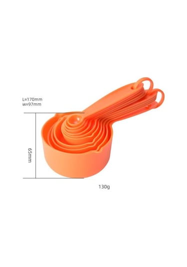 Gri 10 Adet Ölçekli Ölçüm Kaşığı Çay Kaşığı Çok Amaçlı Kaşık Kek Pişirme Un Gıda Ölçüm Kabı Ev Mutfak Aksesuarları Pişirme Araçları