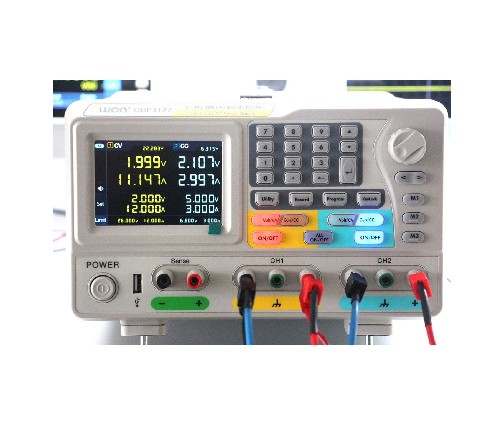 Owon Odp3122 Dc Güç Kaynağı 30v/12a 378w