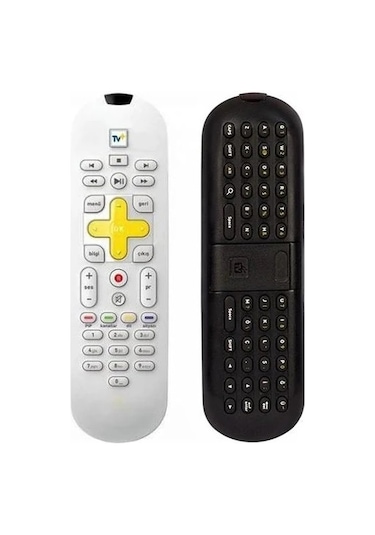 Türkcell Tv+plus Klavyeli Kumanda- Turkcell Tv Kumandası
