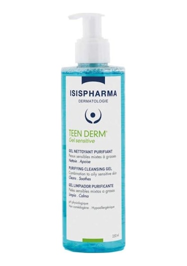 Isis Pharma Teen Derm Gel Sensitive Cleansing Gel 250 ML