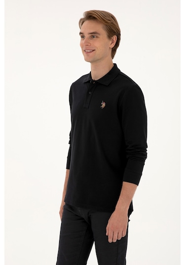 U.s. Polo Assn. Erkek Siyah Sweatshirt 50313772-vr046 Siyah