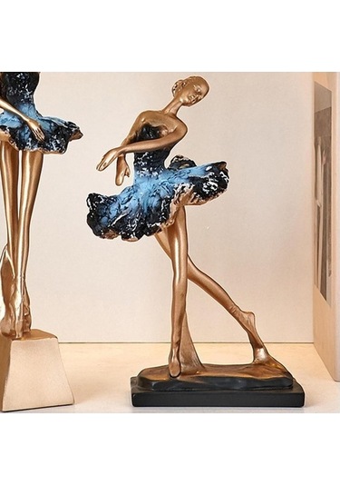 Opulentliving Suntek Kız Figürü Hediyesi Heykeli, Dekor Tv Standı, Orta Orta