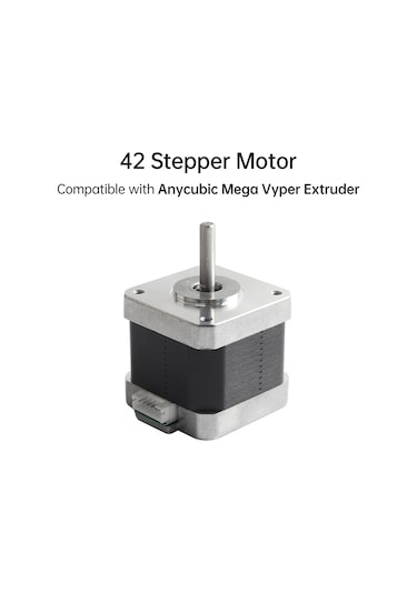 Geeroyoo 42 Adım Motoru - 2 Fazlı 1.8 Düşük Gürültülü 3d Yazıcı Parçası Anycubic Mega Vyper Uyumlu