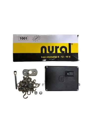 Nural Butonlu Zincirli Kapı Otomatiği Sessiz 8-12-15V N11.1