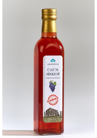 Anadolia Doğal Fermantasyon Üzüm Sirkesi 500 ML
